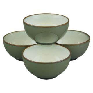 Sango Ice Cream Bowls Set of 4   Avocado