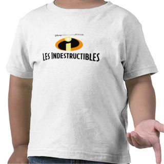 The Incredibles "Les Indestructibles" French logo Tee Shirt