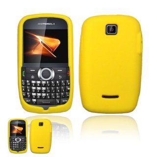 Motorola Theory WX430 Yellow Silicone Case Cell Phones & Accessories