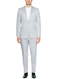 Stretch Cotton Suit by Calvin Klein White Label