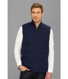 Roper Canvas Quilted Vest 50p 50d Fill Blue