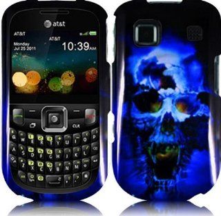 [Extra Terrestrial]For ZTE Z431(AT & T) Design Cover   Blue Skull Cell Phones & Accessories
