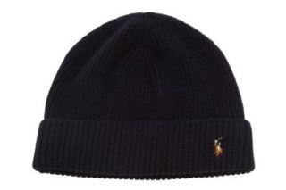 Polo Ralph Lauren Signature Cuff Wool Beanie Style 604790 433 Size OS Shoes