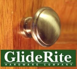 GlideRite Satin Nickel Round Ring Knobs (Pack of 25) GlideRite Cabinet Hardware