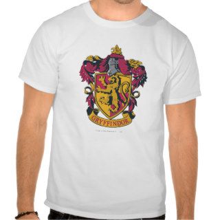 Gryffindor Crest Gold and Red T shirt