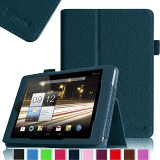 Fintie Folio Case for Acer Iconia A1 810 7.9  Inch Tablet Slim Fit With Stylus Holder   Navy Computers & Accessories