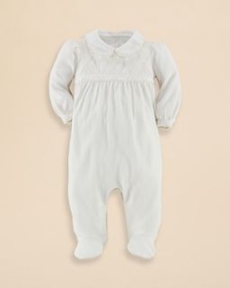 Ralph Lauren Childrenswear Infant Girls' Lace Up Coverall   Sizes 3 9 Months's