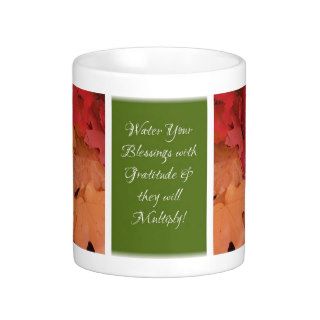 Thanksgiving Blessings Mug   Green 3