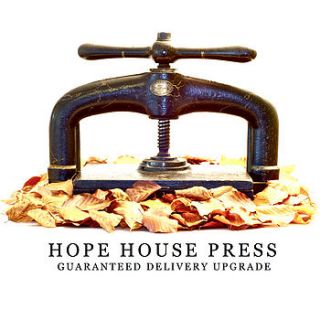 hope house press guaranteed delivery upgrade by hope house press