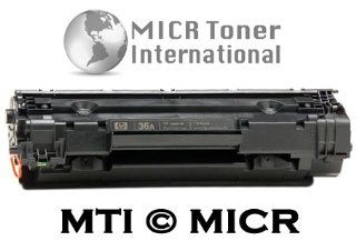 MTI  MICR HP CB436A (36A) MICR Toner Cartridge for check printing with HP LaserJet Printers P1505, P1505N, M1522N, M1522NF Electronics