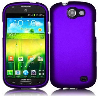 Samsung Galaxy Express i437 ( AT&T ) Phone Case Accessory Sensational Purple Hard Snap On Cover with Free Gift Aplus Pouch Cell Phones & Accessories