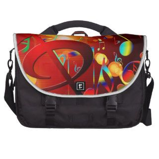 Music Destiny Song & Dance Notes Instruments Bags For Laptop