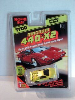 Tyco Magnum 440 X2 Lamborghini Slot Race Car #6669 Toys & Games