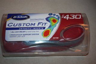 Dr Scholl's Custom Fit Orthotic Inserts CF430 Health & Personal Care