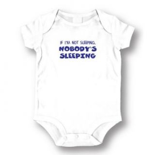Attitude Rompers "Nobody's Sleeping" Baby Romper Clothing