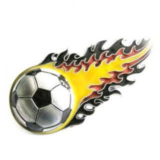 Hogar Zinic Alloy Sport Belt Buckle Germany Flaming Football Buckles Multi Color Clothing