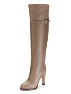 Flair TG Pebbled Leather Boot by Gianvito Rossi