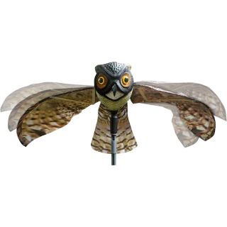 Bird-X Realistic Prowler Owl with Wings, Model# OWL  Bird Repellers
