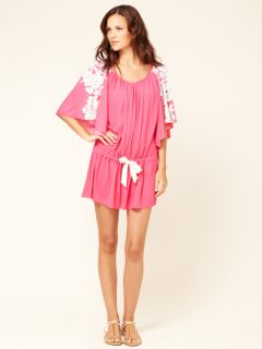 Drawstring Flutter Cover Up Tunic by Juicy Couture Swim