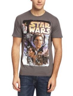 Plastichead Star Wars Comic official men's grey small t shirt Music Fan T Shirts Clothing