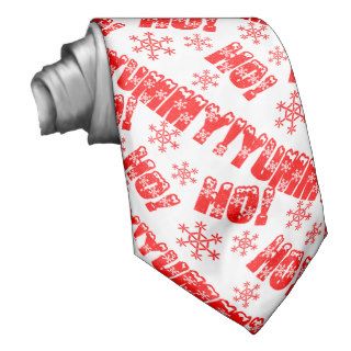 Ho Ho Yummy Christmas Neckties