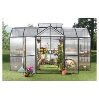 10.0 W x 15.0 D Polycarbonate Royal Garden Greenhouse