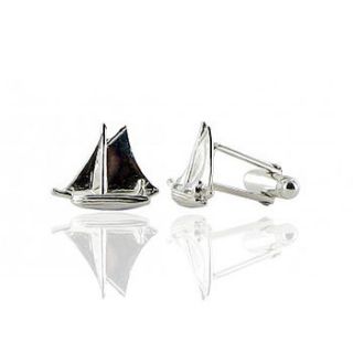 boat cufflinks by amadoria