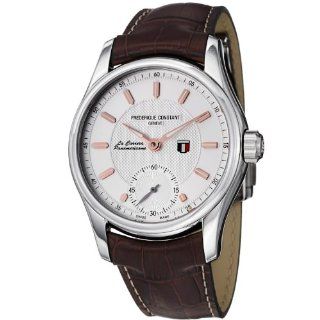 Frederique Constant Men's FC 435V6B6 VintageRally Brown Leather Strap Watch Frederique Constant Watches
