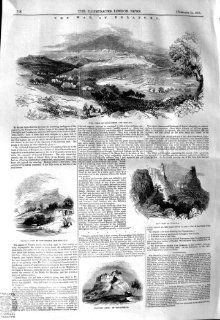 1845 WAR KOLAPORE HILL FORTS POWANGHUR PUNALLA   Prints