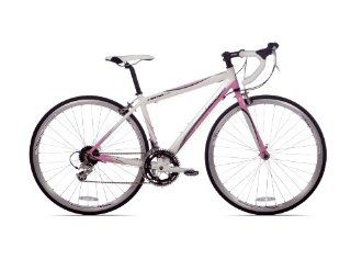 Giordano Libero 1.6 White/Pink Womens Road Bike 700c  Road Bicycles  Sports & Outdoors