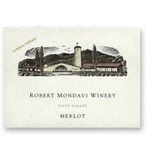 Robert Mondavi Winery Merlot Napa Valley 2010 750ML Wine