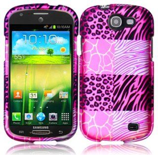 For Samsung Galaxy Express i437 Hard Design Cover Case Pink Exotic Skins Accessory Cell Phones & Accessories