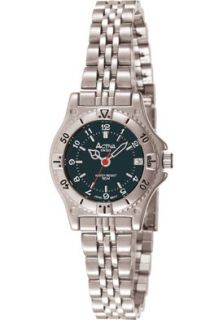 Activa SF437 306  Watches,Womens Elegance Charcoal Dial Silver Tone Base Metal, Casual Activa Quartz Watches