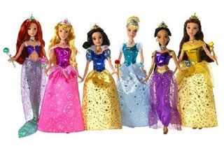 Disney GEM Glitter Princess Doll Toys & Games