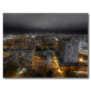 Edmonton by Night Post Card
