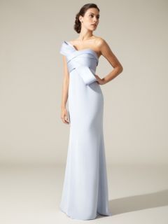 Silk Strapless Gown by Notte By Marchesa