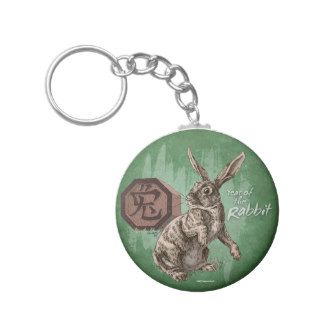 Year of the Rabbit Chinese Zodiac Astrology Key Chain
