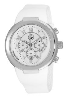 Philip Stein 32AWRW  Watches,Mens Active Chronograph White Dial White Rubber, Chronograph Philip Stein Quartz Watches