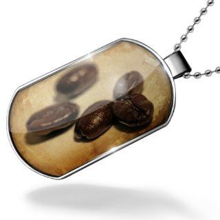 Dogtag Coffee Dog tags necklace   Neonblond NEONBLOND Jewelry