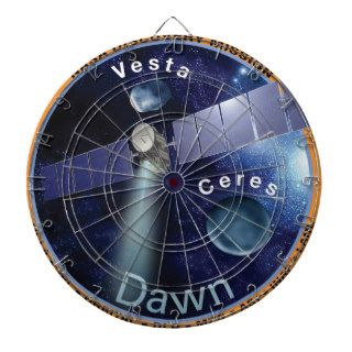 DAWN   A NASA Discovery Mission Dart Board