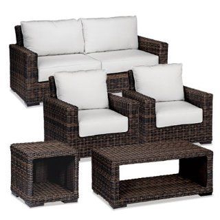 Thos. Baker 5 piece seating set from the hampton java collection in gingko  Patio Chairs  Patio, Lawn & Garden