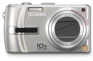 Panasonic Lumix DMC TZ3S 7.2MP Digital Camera with 10x Optical Image Stabilized Zoom (Silver)  Point And Shoot Digital Cameras  Camera & Photo