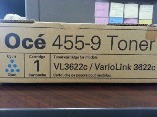 Genuine Oce 455 9 Cyan Toner Cartridge for VL3622c VarioLink 3622c Electronics
