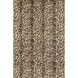 Jungle Cheeta Print Rug (2' x 3') Alexander Home Accent Rugs
