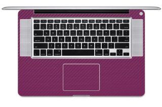 iCarbons Purple Carbon Fiber Vinyl Skin for MacBook Pro 15" 2nd Gen. Full Combo Computers & Accessories