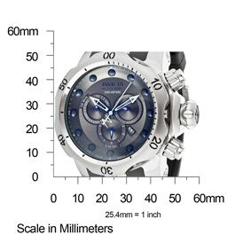 Invicta 11849  Watches,Mens Venom/Reserve Chronograph Gray Dial Gray Polyurethane, Chronograph Invicta Quartz Watches