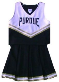 Size 14 Purdue Boilermakers Children's Cheerleader Outfit/Uniform   NCAA College Clothing