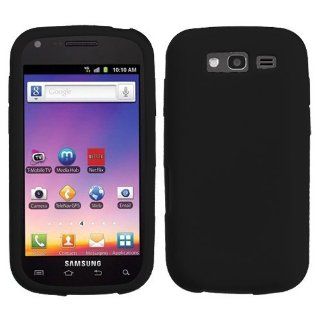 Frost Silicone Skin Case Protector Cover (Black) for Samsung Galaxy S Blaze 4G T769 T Mobile Cell Phones & Accessories