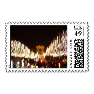 Christmas in Paris Postage Stamp