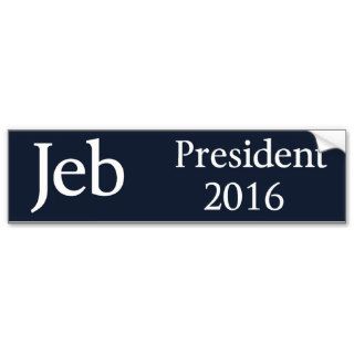 Jeb Bush for President 2016 Bumper Sticker